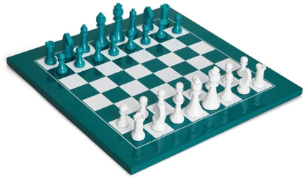 Printworks The Gambit - Lacquered Chess Groen