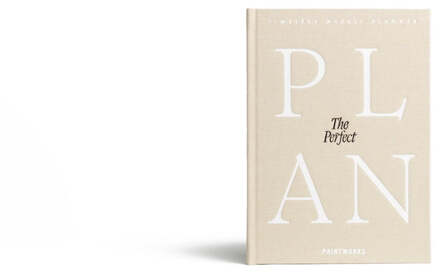 Printworks Weekplanner - Het Perfecte Plan - Beige