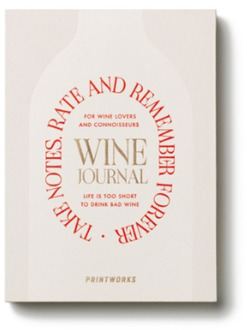 Printworks Wijnproeverij Dagboek Creme