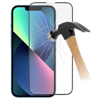 Prio 3D iPhone 13/13 Pro/14 Tempered Glass Screenprotector - 9H - Zwart