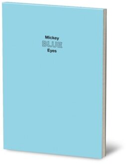 Prisma colors notitieboekje, formaat 17 x 24 cm., blanco, kleur mickey blue eyes