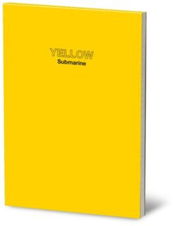 Prisma colors notitieboekje, formaat 17 x 24 cm., blanco, kleur yellow submarine