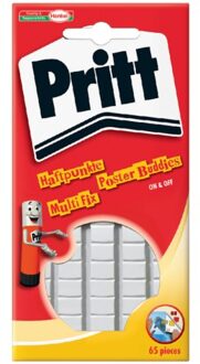 Pritt Buddies Pritt dubbelzijdige kleefpad poster blister a 65 stuks Wit