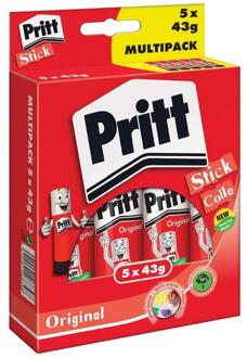 Pritt Lijmstift Pritt 43gr promopack 4+1 gratis