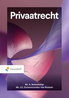 Privaatrecht -  Mr.A. Buitenkamp (ISBN: 9789001043896)