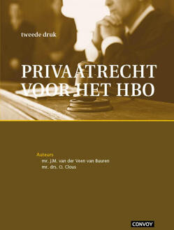 Privaatrecht voor het hbo - Boek J.M. van der Veen van Buuren (946317060X)