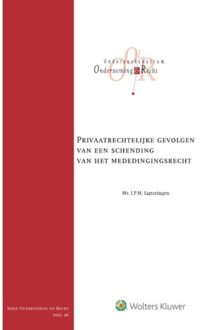 Privaatrechtelijke gevolgen van een schending van het mededingingsrecht - Boek Wolters Kluwer Nederland B.V. (9013140262)
