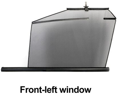 Privacy Bescherming Auto Zonnescherm Auto Gordijn Side Window Intrekbare Anti-Uv Telescopische Opvouwbare Auto Zonnescherm voorkant links