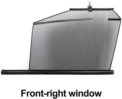 Privacy Bescherming Auto Zonnescherm Auto Gordijn Side Window Intrekbare Anti-Uv Telescopische Opvouwbare Auto Zonnescherm voorkant rechtsaf