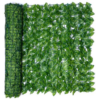 Privacy Hek Scherm, Kunstmatige Blad Hagen Hek Muur Panel Scherm Decoratie Voor Thuis Tuin Achtertuin Decor 20x118in