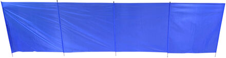 Privacy/windscherm - blauw - 2,25 x 0,5 meter - Strand/camping - Windschermen
