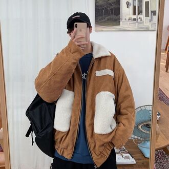 Privathinker Winter Mannen Casual Parka Mannen Oversize Warm Winter Jas Mannen Dikker Rits Streetwear Koreaanse Heren Jassen khaki / L