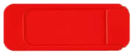 Prive Informatie Bescherming 3Pcs Webcam Camera Cover Shield Bescherm Sticker Voor Laptop Computer Camera Lens Cover Accessoires Rood