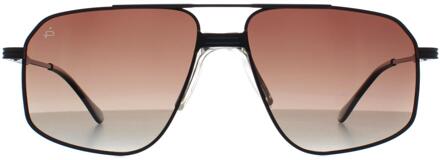 Prive Revaux Aviator Heren Caviar Zwart Bruin Kleurverloop Rico - One Size
