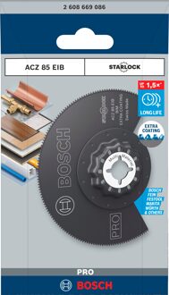 PRO ACZ 85 EIB multitoolzaagblad | 85 mm - 2608669086
