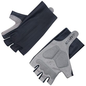 Pro Aero Fietsen Handschoenen Voor Mannen Vrouwen Antislip Slagvast Sport Handschoenen Road Mtb Uitrusting Fiets Handschoenen guantes Ciclismo zwart / L