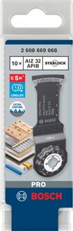 PRO AIZ 32 APIB invalzaagblad | 32 x 50 mm | 10 stuks - 2608669068