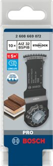 PRO AIZ 32 BSPIB invalzaagblad | 32 x 50 mm | 10 stuks - 2608669072