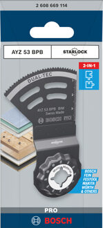 PRO AYZ 53 BPB Multitool zaagblad | 53 x 40 mm - 2608669114