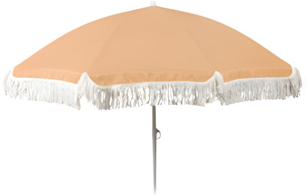 pro Beach Pro Beach?Strand / tuin Parasol Bali - D180 cm - geel - opvouwbaar - verstelbare hoogte - franjes