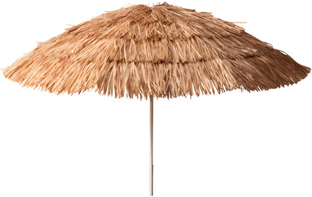 pro Beach Strand / tuin Parasol Hawaii - D170 cm - lichtbruin - kantelbaar/opvouwbaar - verstelbaar