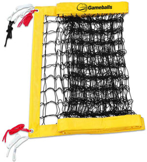 Pro-Beach Tennis Net vast Geel - 9,5 meter net
