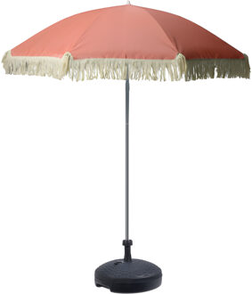 pro Beach tuin Parasol Bali - D180 cm - roze - waterafstotend - incl parasolvoet