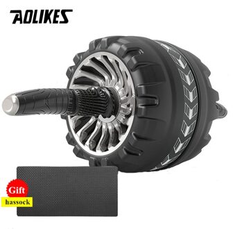 Pro Buik Wiel Roller Buikspier Trainer Gym Oefening Apparatuur Body Shaper Building Ab Rollers Workout Apparatuur blauw