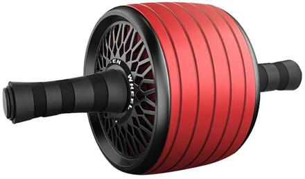 Pro Buik Wiel Roller Buikspier Trainer Gym Oefening Apparatuur Body Shaper Building Ab Rollers Workout Apparatuur rood A