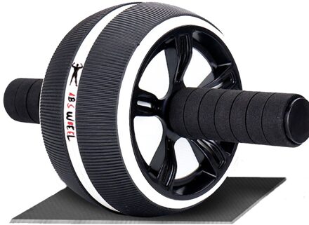 Pro Buik Wiel Roller Buikspier Trainer Gym Oefening Apparatuur Body Shaper Building Ab Rollers Workout Apparatuur zwart B