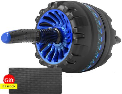 Pro Buik Wiel Roller Buikspier Trainer Gym Oefening Apparatuur Body Shaper Building Ab Rollers Workout Apparatuur zwart