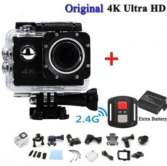 Pro Cam Sport Actie Con Telecomando Camera 4 K Videocamera Wifi Ultra Hd 16mp Dvr Sport Outdoor Duiken Fiets Camcorder