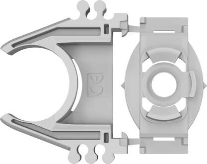 PRO EPC-16 Kunststof klikzadel voor elektra PRO EPC-16 | 100 stuks - 1600A032G6