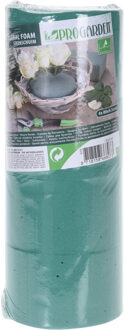 Pro Garden 4x stuks steekschuim/oase nat cilinder groen D8 x H5 cm