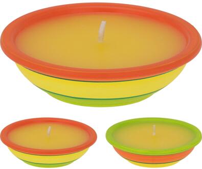 Pro Garden Kaars citronella in pot 2 ass. multi