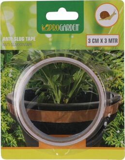 Pro Garden Kopertape/Slakkentape - zelfklevend - tegen slakken en mieren - 3 x 300 cm - anti slakken oplossing