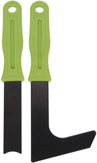 Pro Garden Onkruid/voegenmes - 2 maten - carbonstaal - krabbers