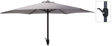 Pro Garden Parasol Monica 270 cm lichtgrijs