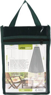 Pro Garden Parasolhoes - PEVA kunststof - 175 x 28 x 50 cm - donkergroen - met draagtas