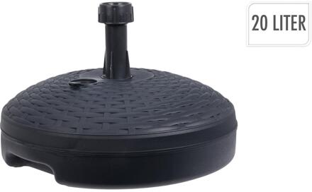 Pro Garden Parasolstandaard 20L antraciet zwart