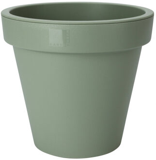 Pro Garden Plantenpot/bloempot Terras Master- dubbelwandig kunststof - groen - D60 x H55 cm