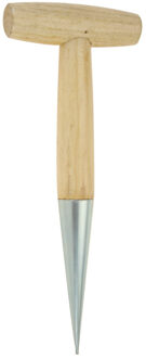 Pro Garden Pootijzer - 28 x 11 cm - zaaien - pootstok