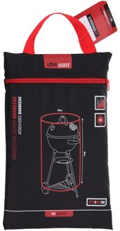 Pro Garden Pro Graden Afdekhoes / beschermhoes - ronde barbecue/bbq - 70 x 80 cm - zwart