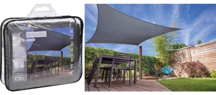 Pro Garden Schaduwdoek vierkant 3x3m grijs