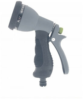 Pro Garden Sproeikop - 7 functies - voor tuinslang - grijs - kunststof