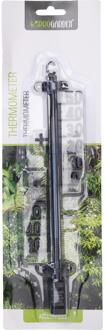 Pro Garden Thermometer H25cm zwart