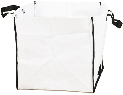 Pro Garden Tuinafvalzak - 42 x 42 cm - wit - 74 liter - bladeren opruimen