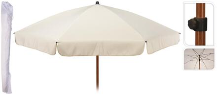 Pro Garden Tuinparasol 220cm ecru crème