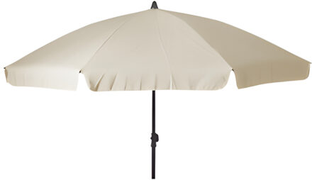 Pro Garden Tuinparasol Kreta - D200 cm - beige - zonwering - kantelbaar - parasol - met hoes