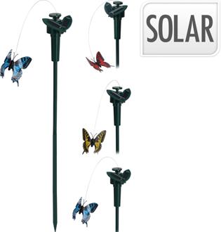 Pro Garden Tuinsteker solar vlinder 38cm verschillende